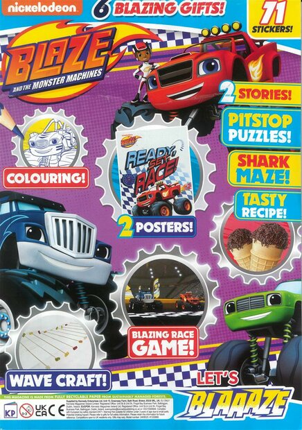 Blaze and the Monster Machines Magazine