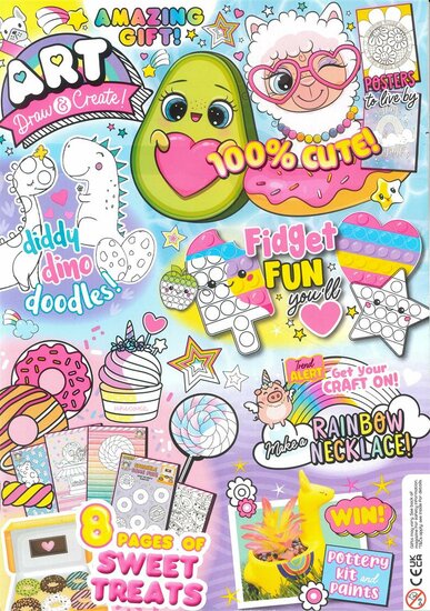 Art Draw and Create Magazine