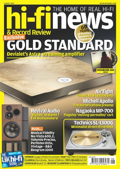 Hi-Fi News Magazine