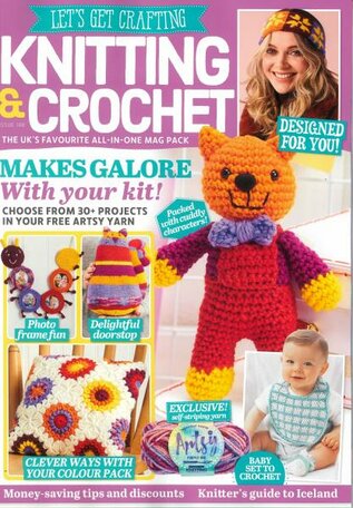 Let's Get Crafting Knitting & Crochet Magazine