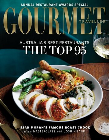 Gourmet Traveller Magazine