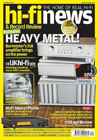 Hi-Fi News Magazine