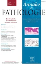 Annales de pathologie (Frans) 1