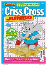 Family Criss Cross Jumbo Magazine 1