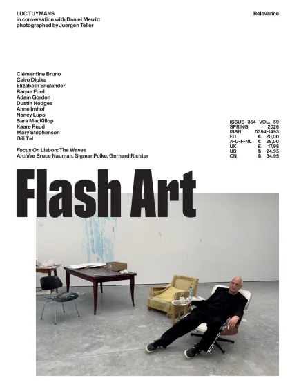 Flash Art International Magazine (Engels)