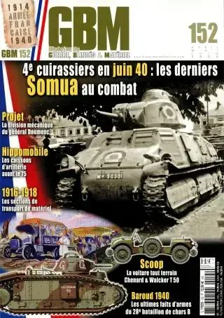 Guerres blindés et matériels – GBM (Frans)