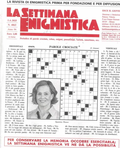 La Settimana Enigmistica (Italiaans)