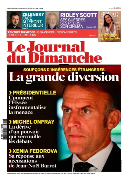 Le Journal du Dimanche Newspaper (Frans)