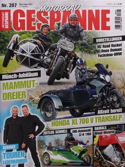 Motorrad Gespanne (Duits)