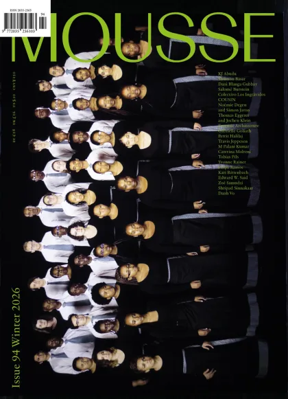 Mousse Magazine (Engels)