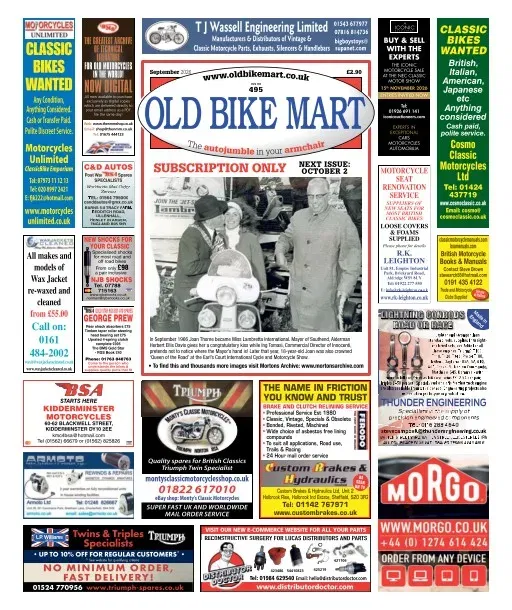 Old Bike Mart Magazine