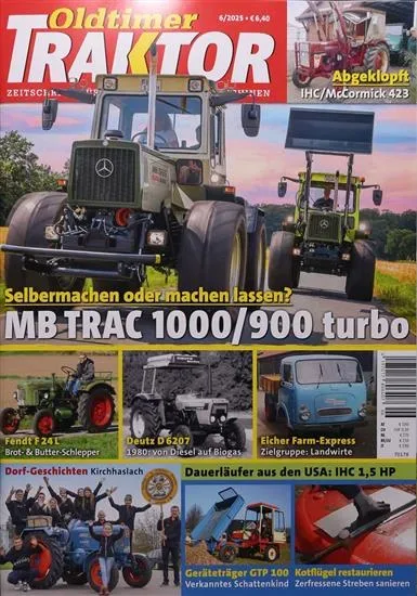 Oldtimer Traktor (Duits)