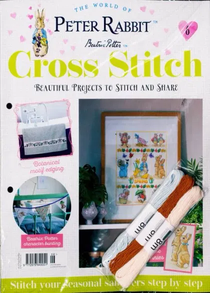 Peter Rabbit Cross Stitch Magazine