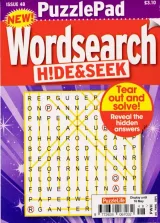 Puzzlelife Puzzlepad Wordsearch Hide & Seek Magazine 1
