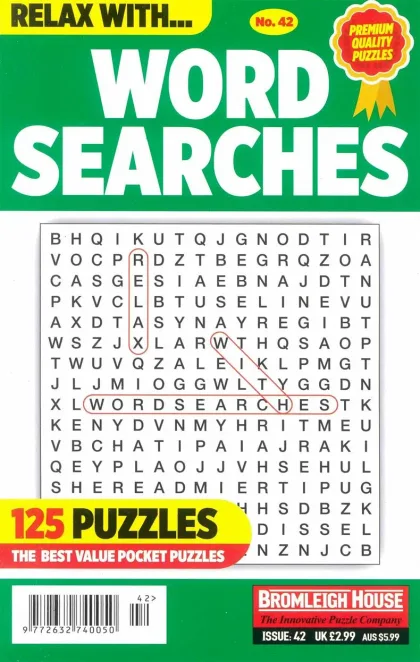 Relax With Wordsearches Magazine