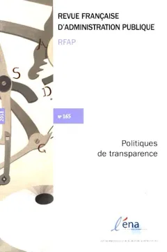 Revue d' Administration Publique (Frans)