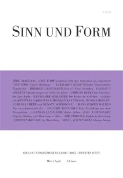 Sinn und Form (Duits)