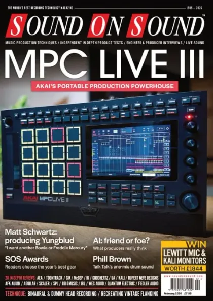 Sound On Sound Magazine