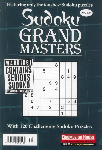 Sudoku Grandmasters Magazine