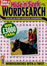 Take a Break Hide n Seek Wordsearch Magazine 1